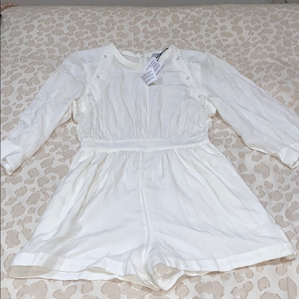 IRO all white romper